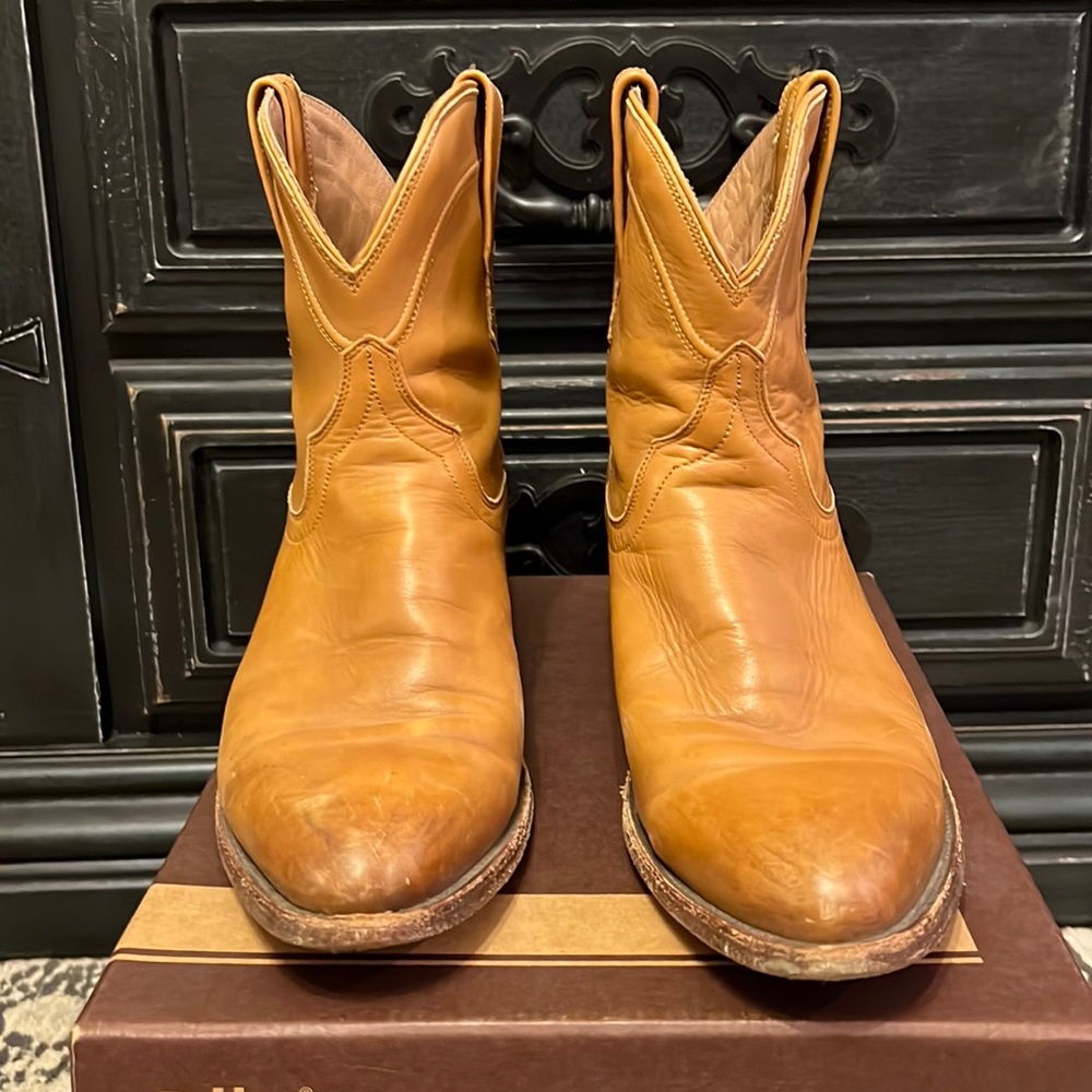 Tecovas Desert Calf Tecovas The Penny Boot / Bootie - Size 10